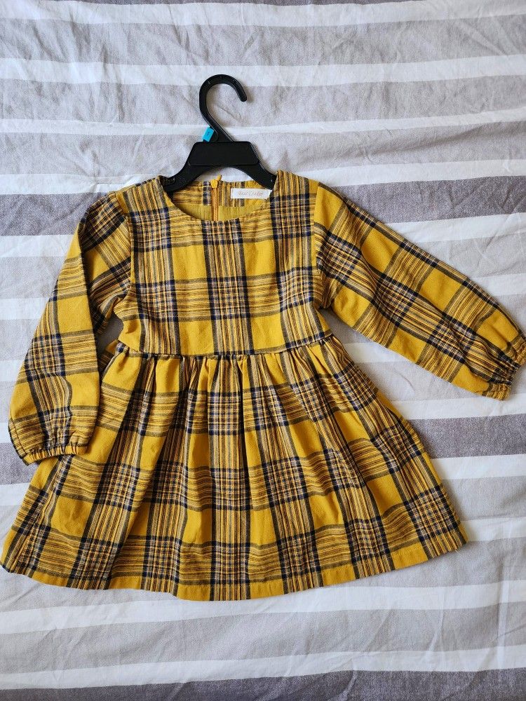 Pumkin Dress,  4T,  $15