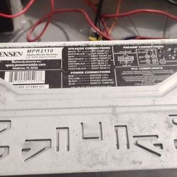 Jensen Car Stereo 