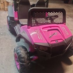 Peg Perego 12V Polaris RZR 900 Powered Ride-On - Pink