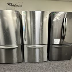 New Lg Bottom Freezer 
