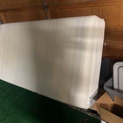 Excellent Shape, Twin, Gray Captains Bed With Mattress! 