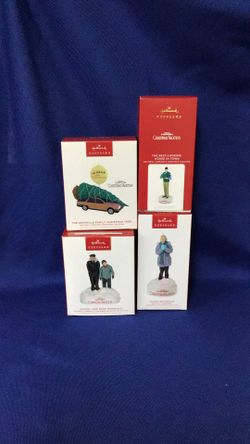 Hallmark Ornaments Christmas Vacation Storytellers, Griswold Family Tree & Clark’s Best Looking House