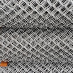 6’ Ft  by 50’ Ft. Chain link Fence , And Line Poles 8’ Ft 