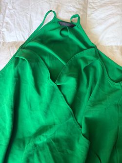 Green blouse