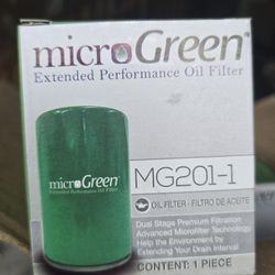Microgreen Oil Filters Quantity 12
