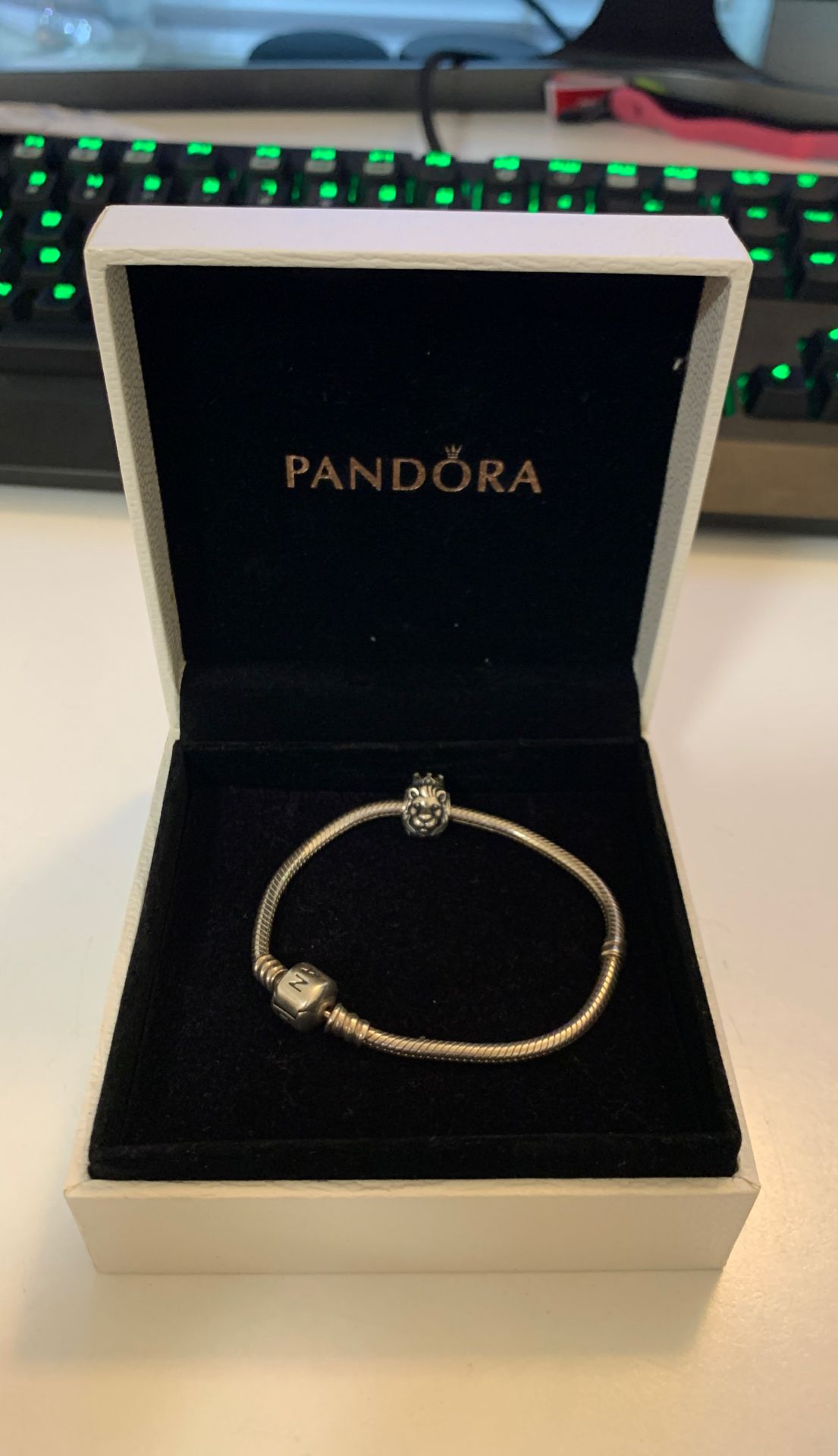 Pandora Moments Bracelets with King Lion charm