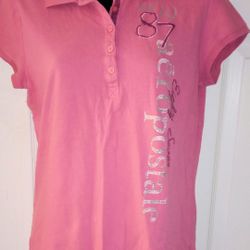 Ladies Aeropostale Collared Shirt LG