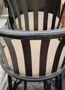 Tall kitchen chairs tan suade