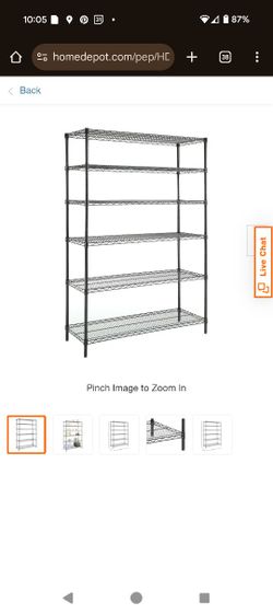 Wire Home Depot Shelving