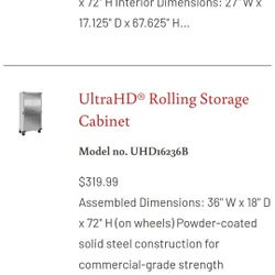 HD SEVILLE ROLLING CABINETS 