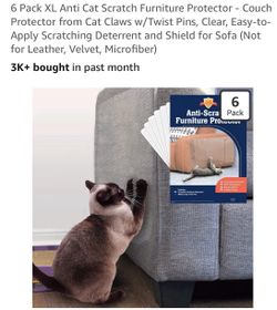 Furniture protection cat scratching