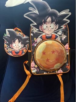 Goku back pack and lunch pail
