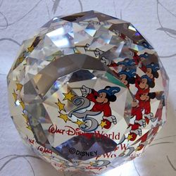 SWAROVSKI X DISNEY 25TH ANNIVERSARY PAPERWEIGHT