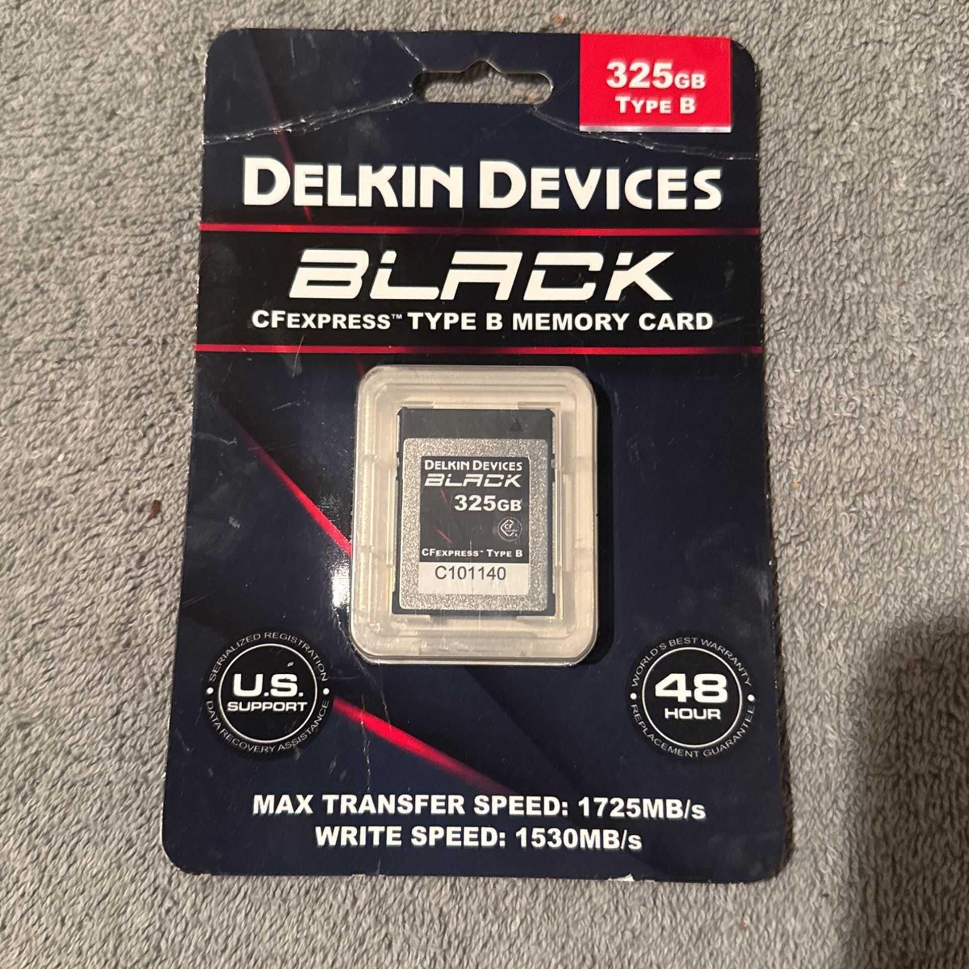 Delkin Devices 325gb Type Memory Card