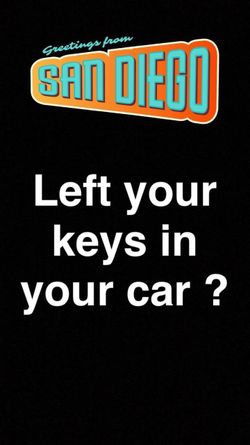 Left your keys inside your car ?