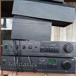 Stereo Equipment Sounds God With Speakers 