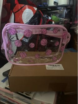 Clear Basket Ball Print