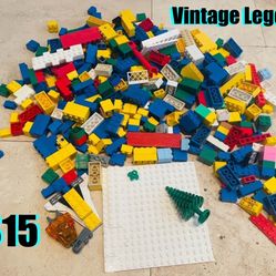 $15 Random Pieces Vintage Lego in great condition a gallon bag