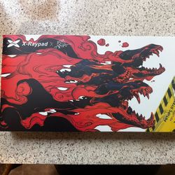 Teru x X-Raypad Keycaps & Cerberus Strap PBT Keycap Set - 110 Key Customized Keyboard Keycaps With Removable Strap Suitable for All Keyboards