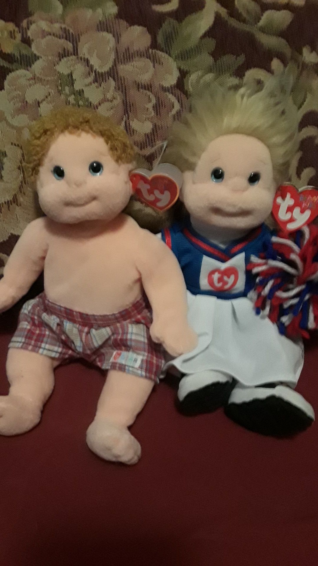 Ty Beanie Kids Angel and Boomer
