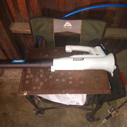 Hart Combo Leaf Blower, Chain Saw, Weed Eater With 2 Batterys 