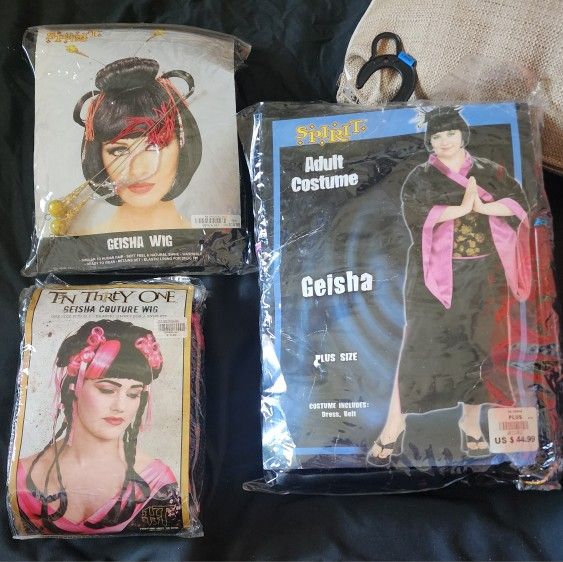 GEISHA PLUS SIZE COSTUME