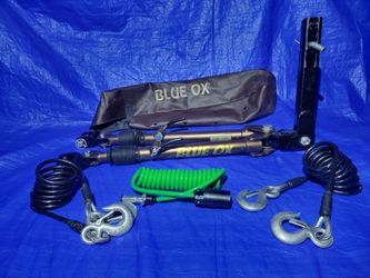 Blue Ox 10K Tow Bar With D-Ring Adapters