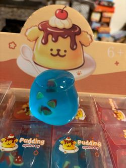 Blue Coconut oil pudding Squishie