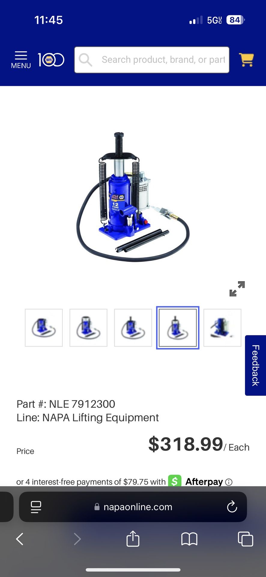 Air Bottle Jack