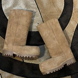 Balenciaga Alaska Fur Boots
