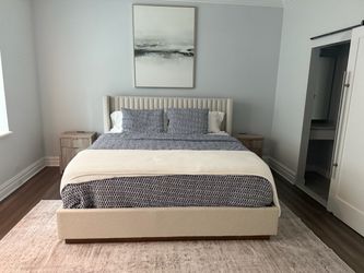 SweetNight Twilight Hybrid King Mattress with Frame