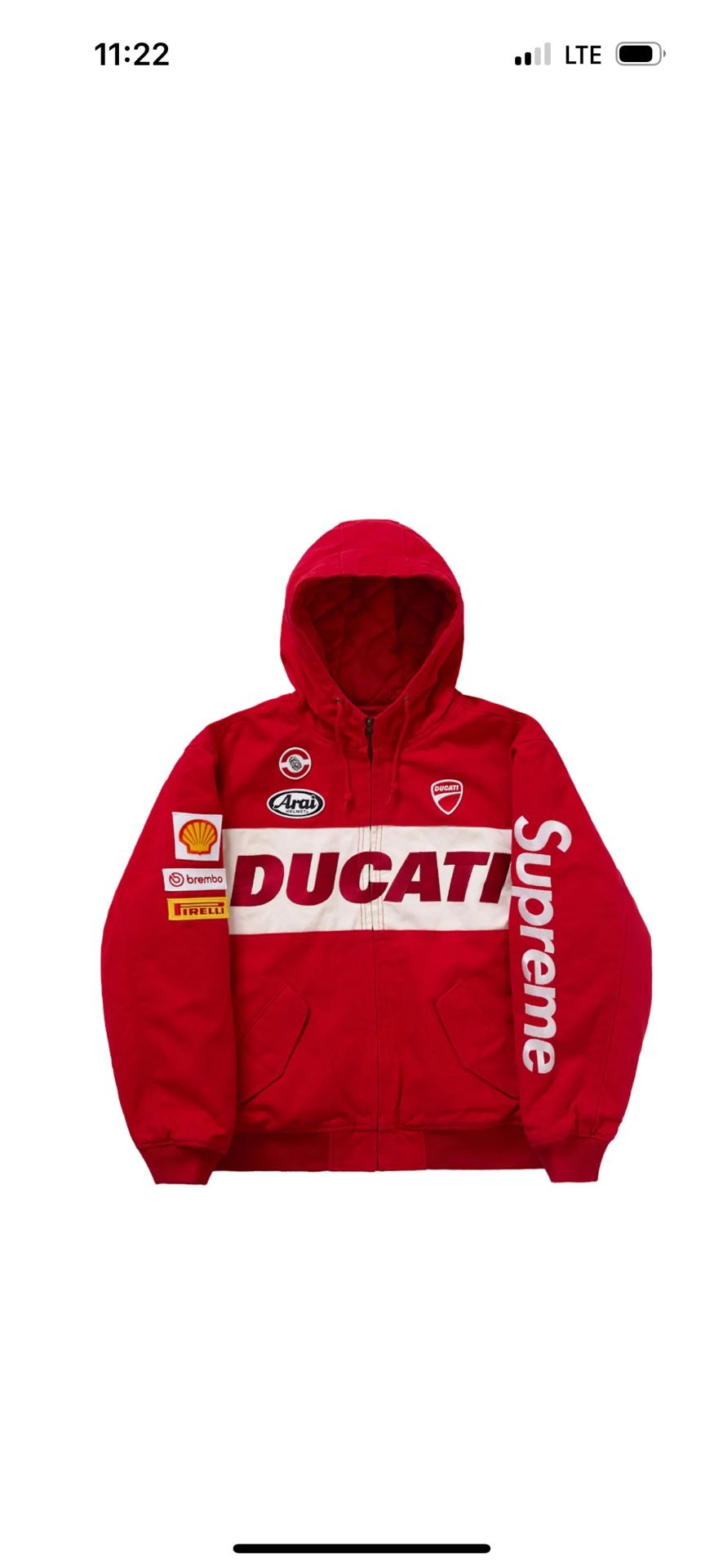 Supreme Ducati Jacket