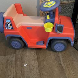 Bluey Electric Toddler Car