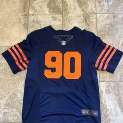 Julius Peppers Chicago Bears Jersey Mens M Blue Nike On Field NFL Football #90 Size 48