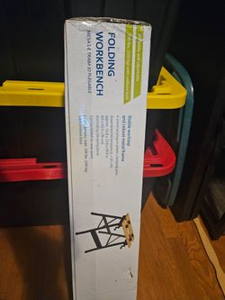 Folding work bench - 330 lbs