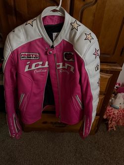 Size Large Vintage Y2K Icon Kitty Motorcycle Jacket