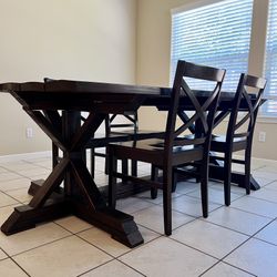 Table & 4 Chairs