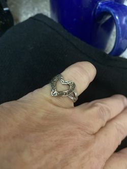 Sterling Silver Heart Ring