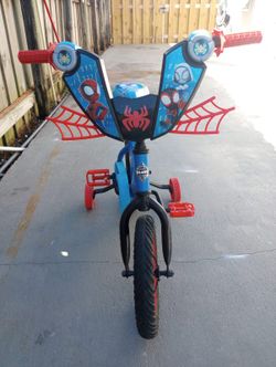 Spiderman bike for boys
