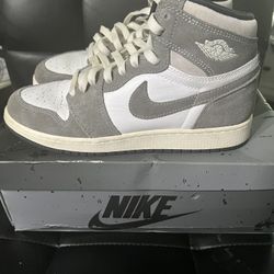Jordan 1 High Washed Black Size 7y For Sale