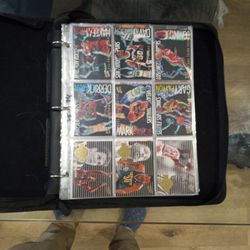90's Inserts Basketball Card Binder Lot 