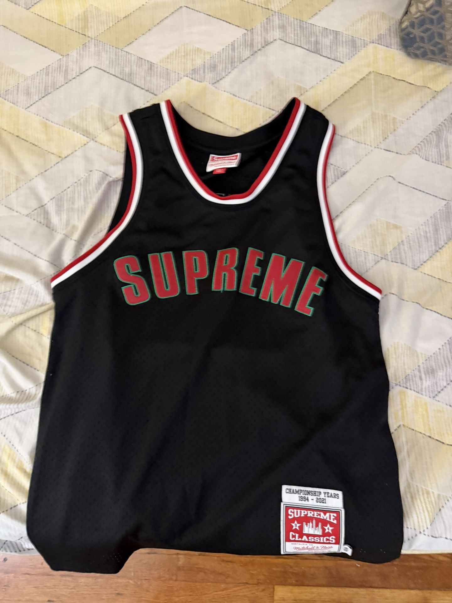 Supreme Mitchell & Ness Basketball Jersey