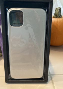I phone case for iPhone 11 silver