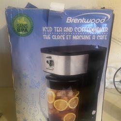 Brentwood Ice Tea And Coffee Maker - New 