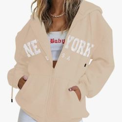 Blingfit Zip Up Hoodies for Women Oversized Y2K Velvet Sweatshirt Long Sleeve 2024 Fashion Hoodie Jacket with Pocket