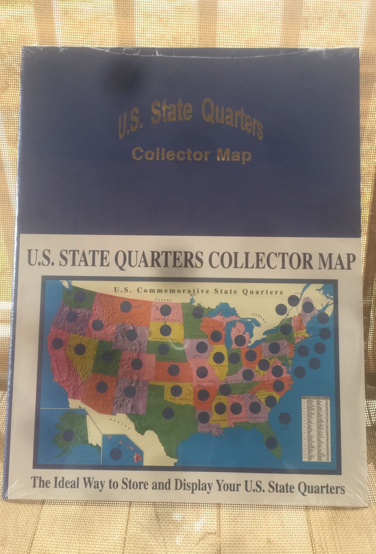 U.S. State Quarters Collector Map’