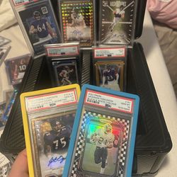 NFL Football Card Slabs