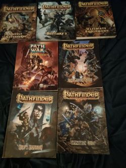 Pathfinder RPG Game Lot Of 7