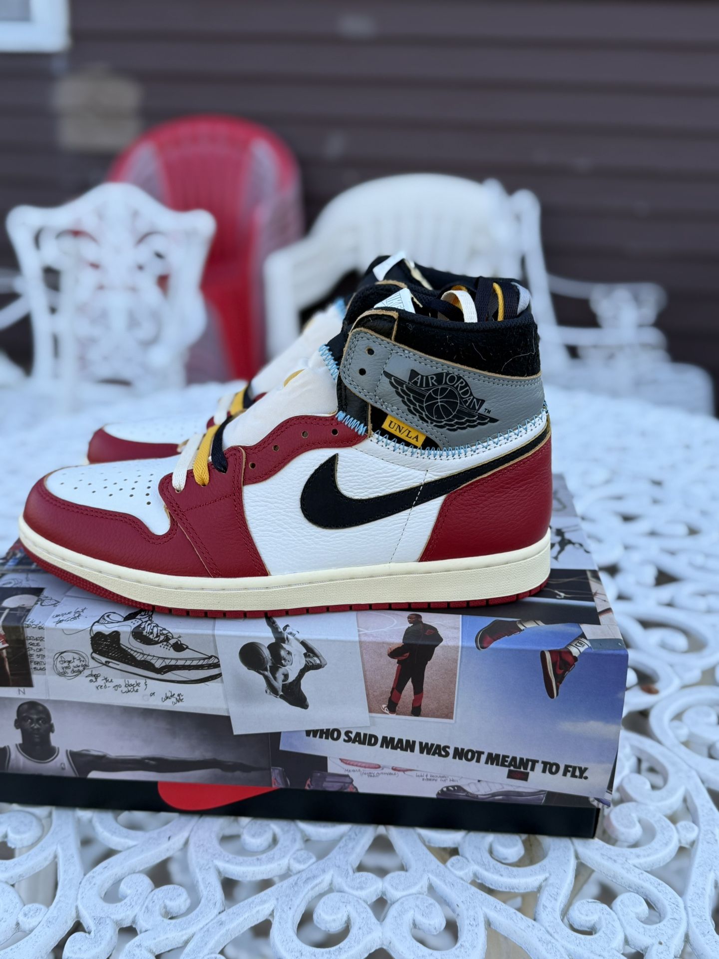 Jordan 1 X Union LA Chicago Shadow SZ 10