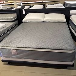 King Size Mattress 14” Inches Thick Pillow Top. Quality and Comfort,  Available All Sizes. New From Factory. Same Day Delivery 🚚 